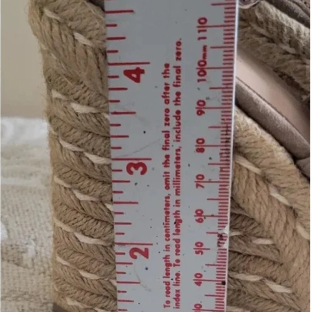 👡 Women’s Merona Peep Toe Espadrille Wedges – Taupe, Size 10